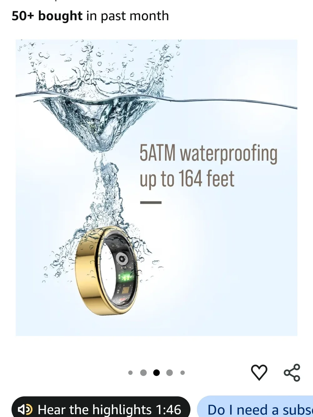 Smart Ring - Blue